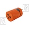 Ac Works Plug Adapter, 5-15/20R, L5-15P, 5-20P, L5-15P, 0 ft., Orange ADL515520 - alternate 7